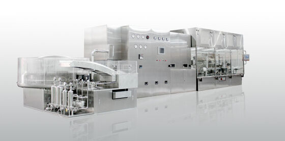 Goede prijs Vloeibare Flessenvullenmachine Vial Washing Sterilizing And Sealing van AGF -4 online