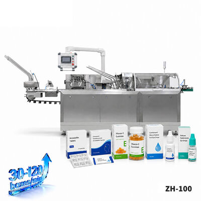 Goede prijs Full Automatic High Speed Vertical Carton Box Packing Food Soap Paper Boxed Cartoning Machine online