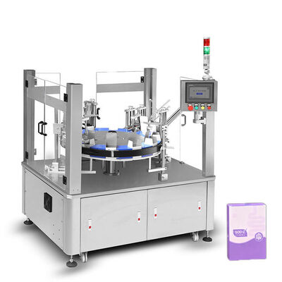Goede prijs High Speed Automatic Round Bottle Paper Based Vertical Box Carton Packing Machine online