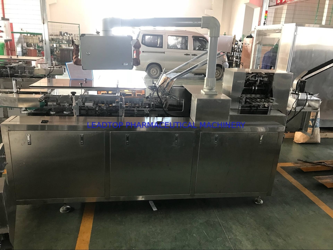 Zh-serie automatische blisterkartonkartonmachine Ronde fles Kleine doos Geneesmiddelen