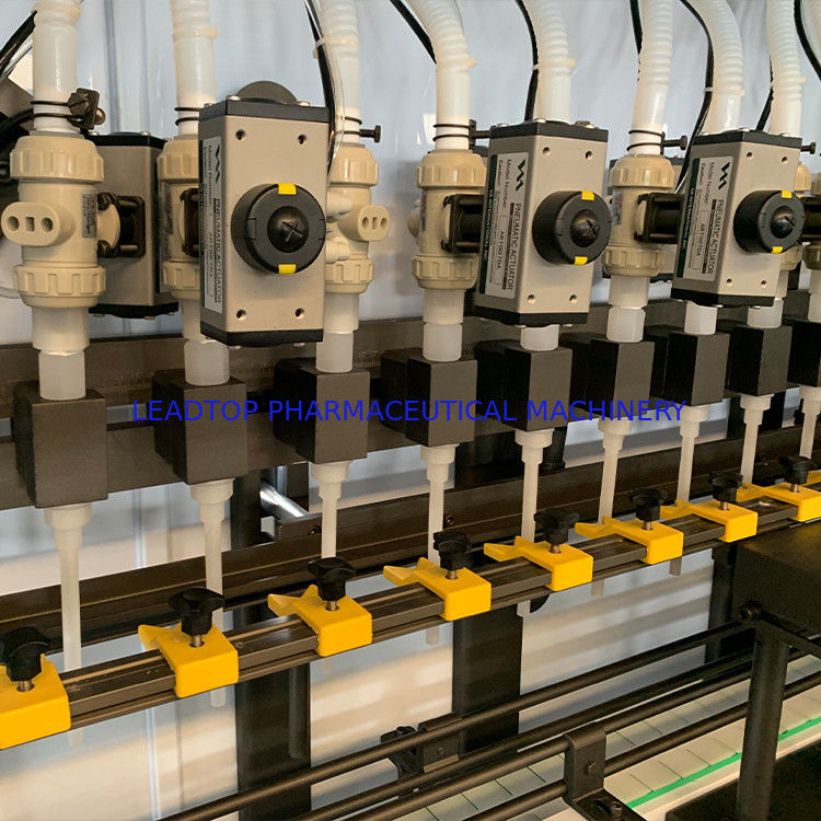 16 sproeiers draaiende vloeibare flesvuller met een capaciteit van 50-5000 ml CE/GMP/SGS/BV gecertificeerd