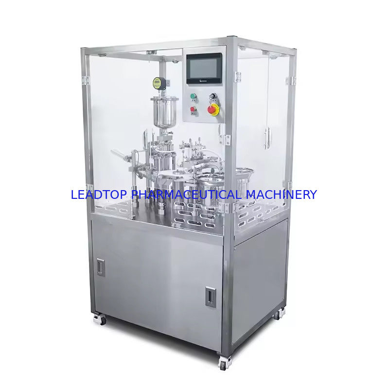 5.5KW Energieverbruik Vloeibare spuitvulmachine 0,55-0,75Mpa Compressed Air Voor industriële