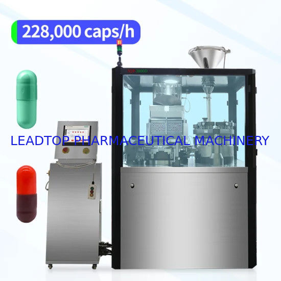 220/380V 24000 capsules/min Capaciteit Gel capsule vulmachine Op maat gemaakte spanning