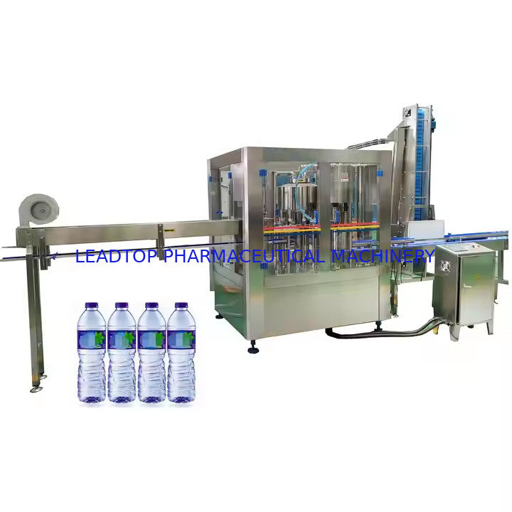 Automatische vloeistofvulmachine van 21 ton voor het vullen van sappen en dranken 0,2-2,5 l