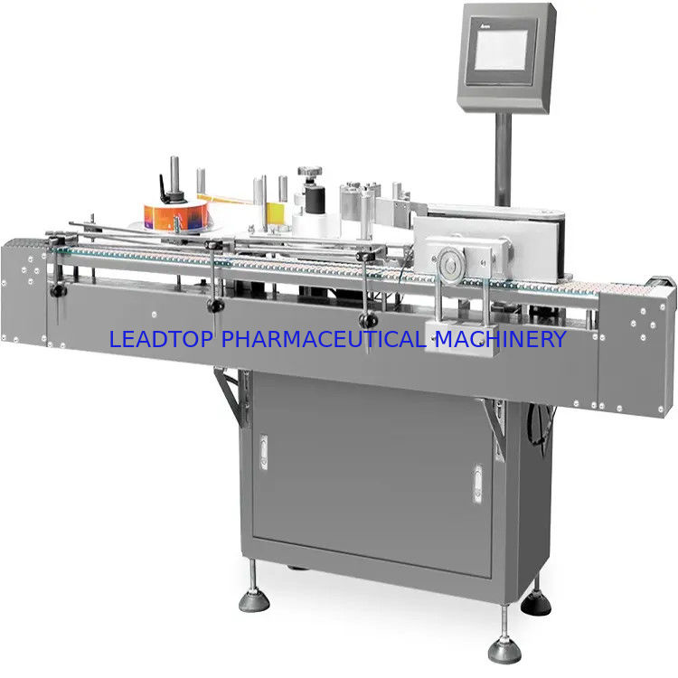 Ronde fles automatische etikettering machine met 75 mm spoel diameter label en AC220V 0,5Kw 60HZ stroomtoevoer