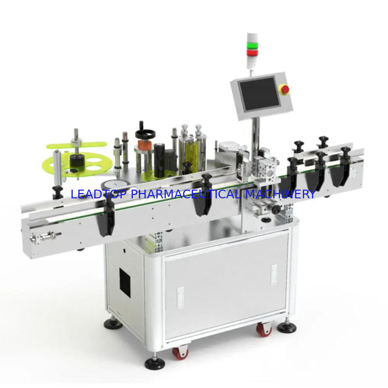 Volledig automatische dubbelzijdige etiketteringsmachine voor flessen, rechts of links werken