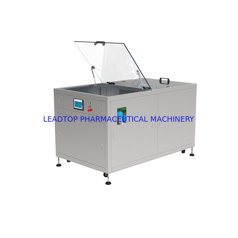 Automatische ontgrendelaar met snel wisselende modulaire componenten voor snel wisselen van flessengrootte