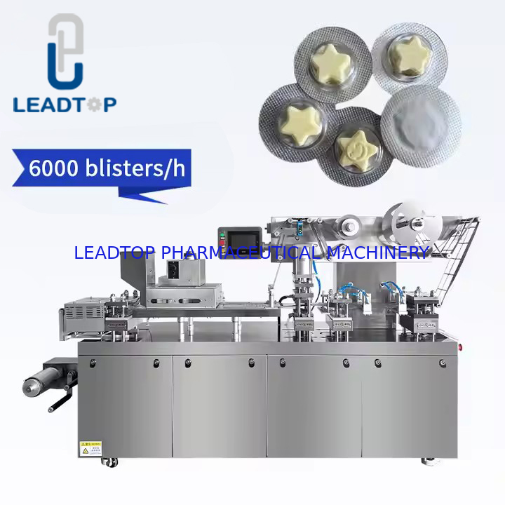PLC Blister Packing Machine met 2 laskoppen 30-60 stuks/min