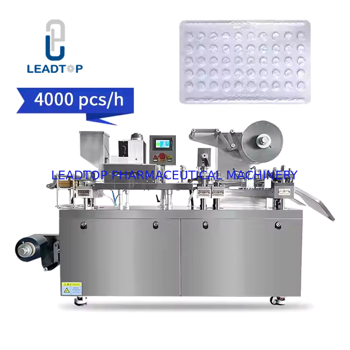 1.5KW Hoge-snelheid blisterverpakkingsmachine voor vloeistof of pasta 30-60 stuks/min