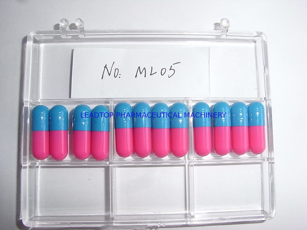 Douanegrootte 00/0 Lege Gelcapsules Farmaceutische Capsule 11.8±0.3mm GLB-Lengte