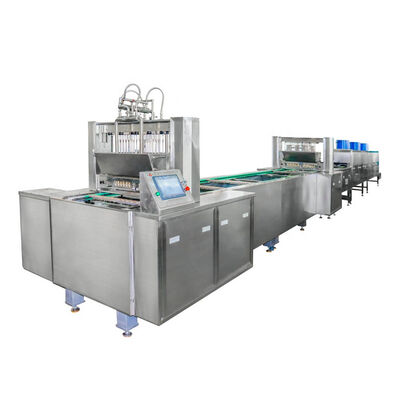 Goede prijs Het zetmeel Kleverige Jelly Candy Making Machines 80KW draagt Productiemateriaal online