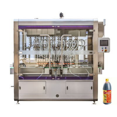 Goede prijs Roterende 50-5000 ml vloeibare flesvuller met < 1% nauwkeurigheid 220/380V stroomtoevoer online