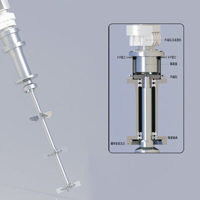 Goede prijs Top Magnetische Levitatie Mixer Food Biopharma Chemical 316L SS FDA GMP Zero-Bearing Wear Corrosion-proof online