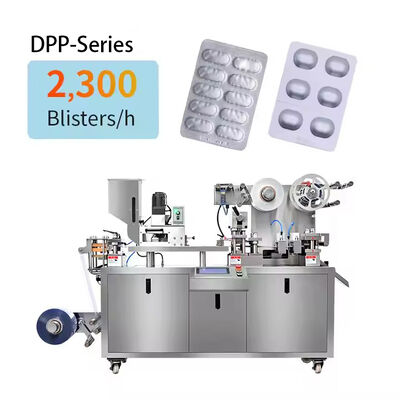 Goede prijs 0,5-5ml blisterverpakkingsmachine met 75dBA geluidsniveau en 0,6MPa luchtdruk online