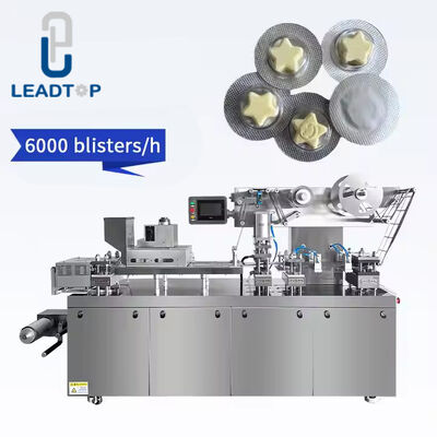 Goede prijs PLC Blister Packing Machine met 2 laskoppen 30-60 stuks/min online