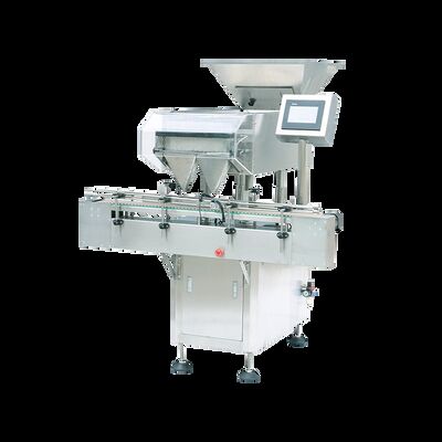 Goede prijs 15 Capaciteit Tablet Telling Machine voor 5-25mm Pillen in Vierkante Plastic Flasken online