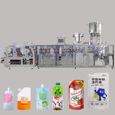 Goede prijs High Productivity Plastic Pouch Food Coffee Bean Pet Food Rice Filling Horizontal multifunctional packaging machine online