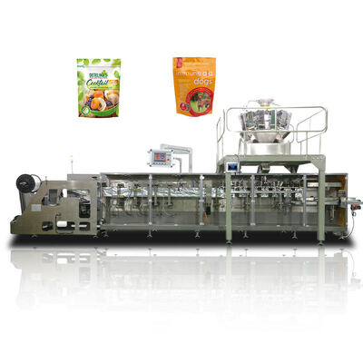 Goede prijs Fully Automatic Double Sachet Form Fill Seal Washing Powder Chemical High Speed Horizontal multifunctional packaging machine online