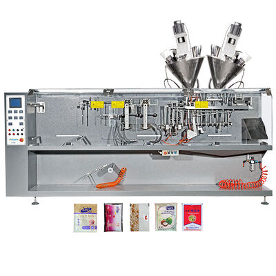 Goede prijs Commerciële voedingsmiddelenapparatuur Granule Cube Sugar Salt Filling Automatic Horizontale multifunctionele verpakkingsmachine online