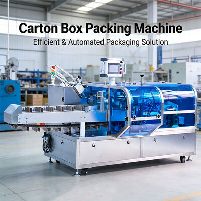 Goede prijs Automatische verpakkingsmachine voor snacks, koekjes, opvouwbare kartonnen doos, kartonmachine, theezak, kleine papieren doos, kartonnen verpakkingsmachine online