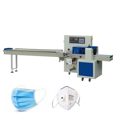 Goede prijs 60mm Gezichtsmasker 20pcs/Min Automated Packaging Machine online