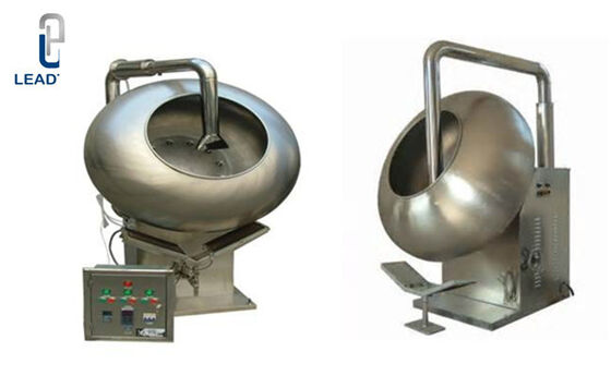 Goede prijs 370W Dia 400mm Waternoot Sugar Coating Machine For Candy/Voedselindustrie online