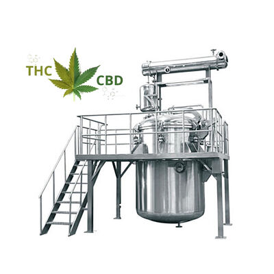 Goede prijs 280kg/H de stoombiomassa centrifugeert Trekkercbd Olie Herb Extraction Equipment online